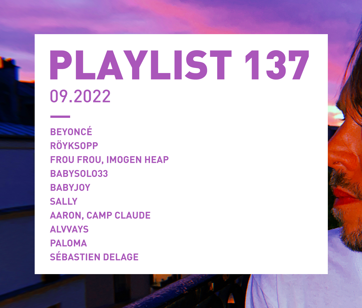 Playlist 137 : Beyoncé, Röyksopp, Imogen Heap, Paloma, etc.